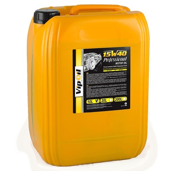 Олива моторна VipOil Professional TDI 15W40 API CI-4/SL 10л